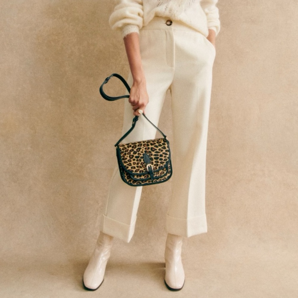 Sezane Damon Trousers in Ecru